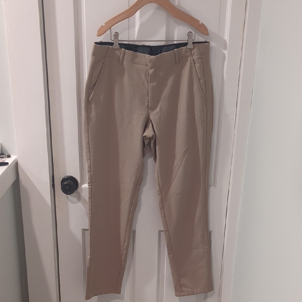 Nike Tan Golf Chinos Classic Straight-Leg Pants